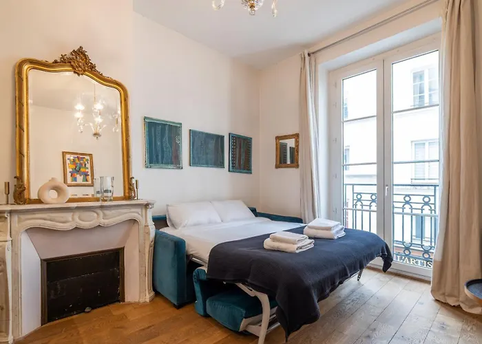 Parisian Elegance - Refined 1bd In Le Marais Apartment Paris